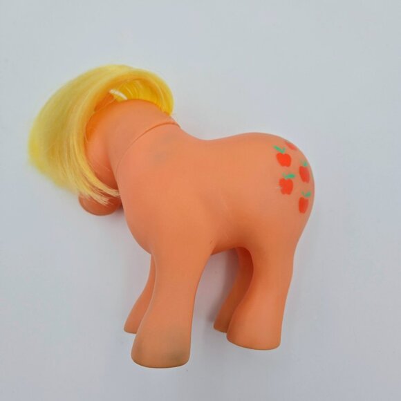 My Little Pony G1 Applejack Hasbro 1983 MLP Toy Missing Tail Read - Picture 6 of 9